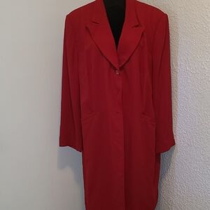 John Meyer of Norwich Red Womens Pantsuit size 22W